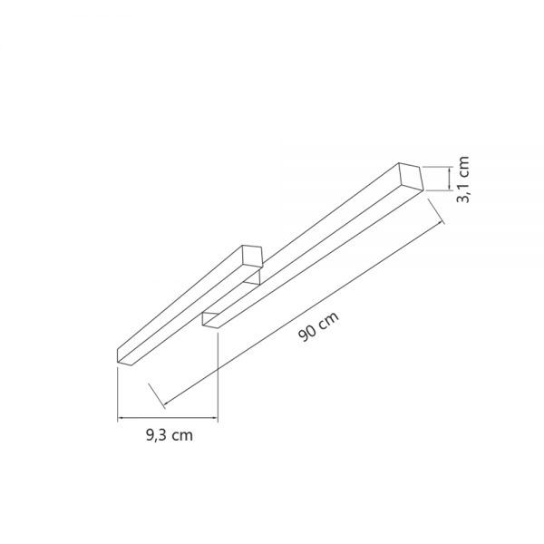 Plafon Linea Duplo Desenho